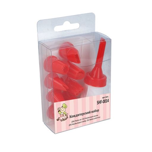 S-CHIEF SHF-0014 Кондитерский набор 9 насадок