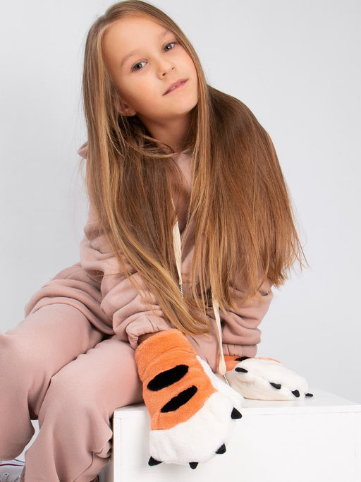 Варежки детские меховые Kim Lin  фото 2