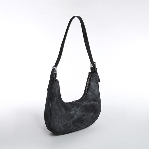 Сумка женская, багет, на молнии, цвет серый - Simaland фото 2