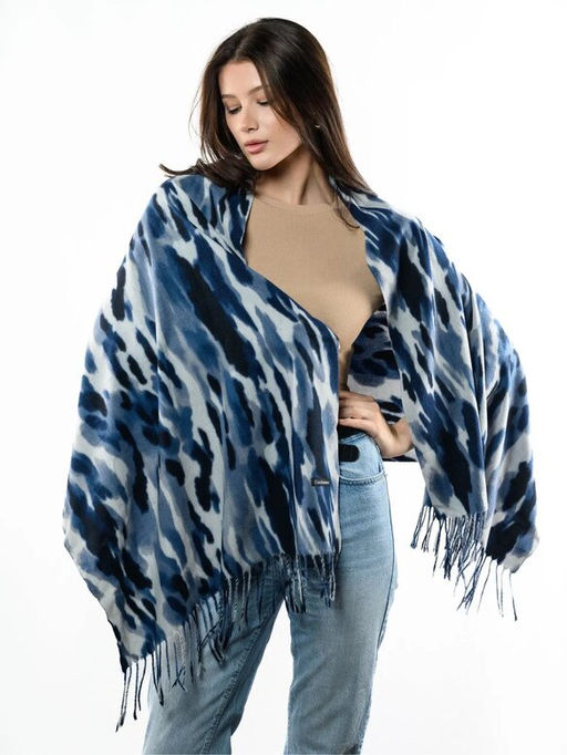 Яркий палантин с анималистичным принтом - Pretty mania фото 9