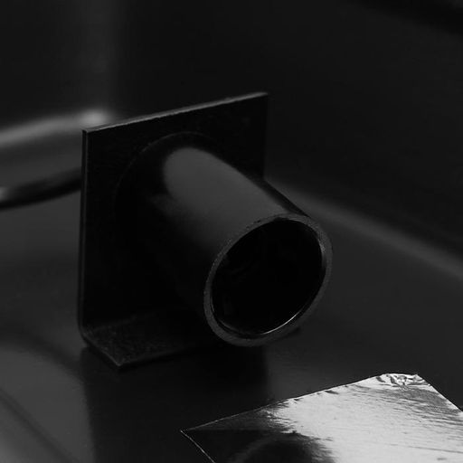 Аквариум Телевизор с крышкой, 40 литров, 46 х 20 х 44/49 см, чёрный - Пижон фото 7