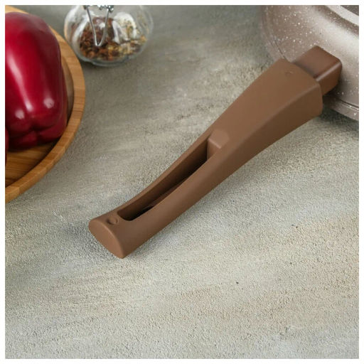 Сковорода 26см АП Гранит brown со съемной ручкой арт.026806 - Мечта фото 4