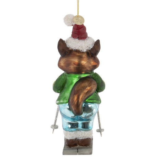 Новинка Украшение новогоднее "Енот", L6 W6,5 H15 см