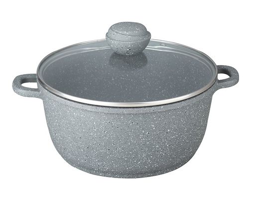 Кастрюля BK-3816 (6) 6,0л SILVER MARBLE - Bekker фото 2