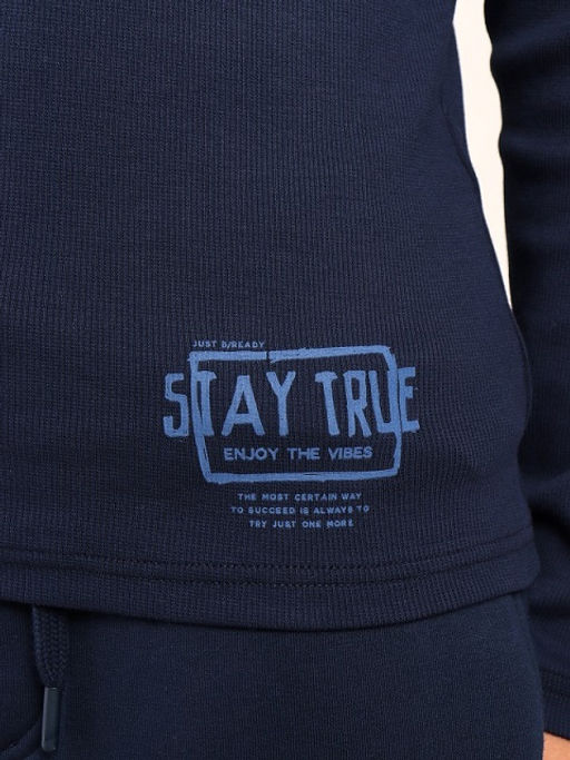 CWJB 63985-41-426 Водолазка для мальчика,темно-синий