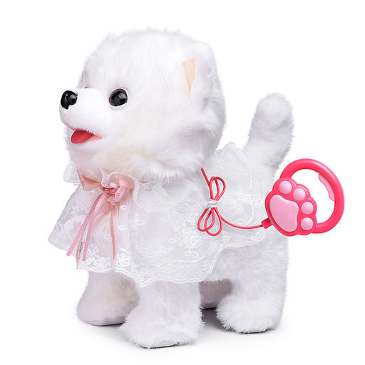 Собака "Дина" (поет, ходит, повторяет) в пакете