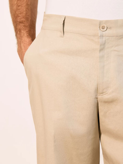 Брюки прямого фита из смесового льна ZR2605042113-36 / Zarina