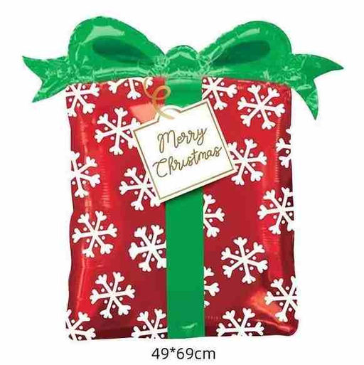 Шар новогодний в виде подарка как на фото