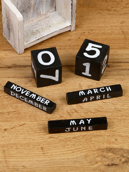 Календарь настольный Морская звезда, 10.55.518 см, дерево, золотисто-синий - Simaland фото 7