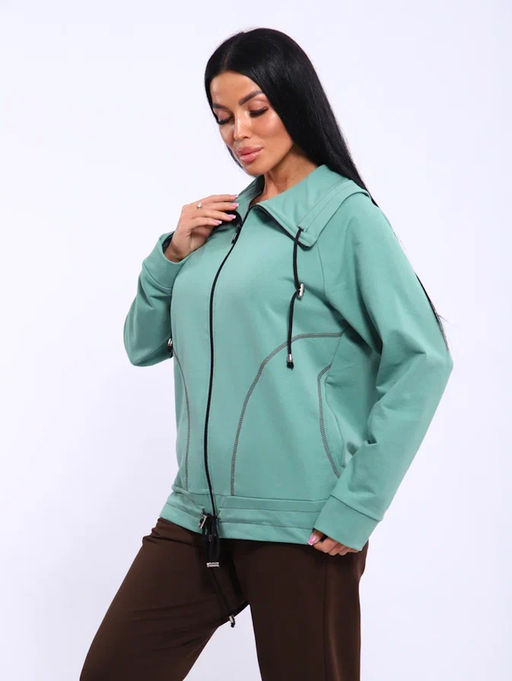 Костюм Натали 19131 кофта и брюки из футера  фото 30