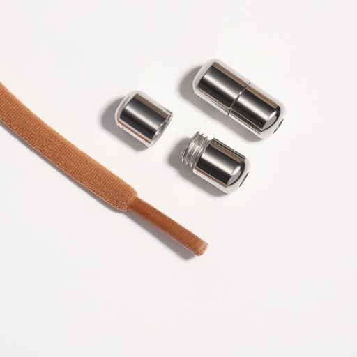 Шнурки для обуви, пара, круглые, с фиксатором, эластичные, d = 5 мм, 100 см, цвет коричневый - Onlitop фото 7