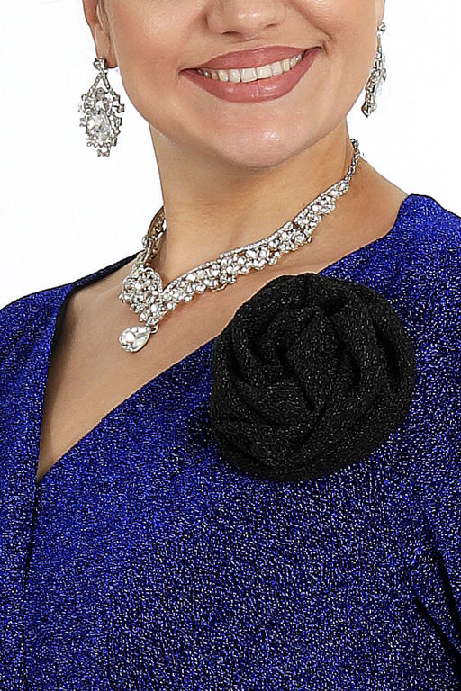 Платье Ninele 7431-Р темно-синий - Mira fashion фото 680