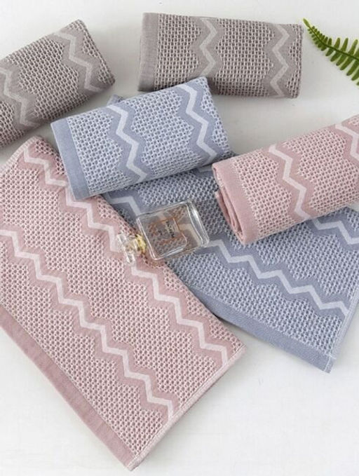 Полотенце для рук Зигзаг 35*75 см. хлопок 100% - Лен поволжья фото 2