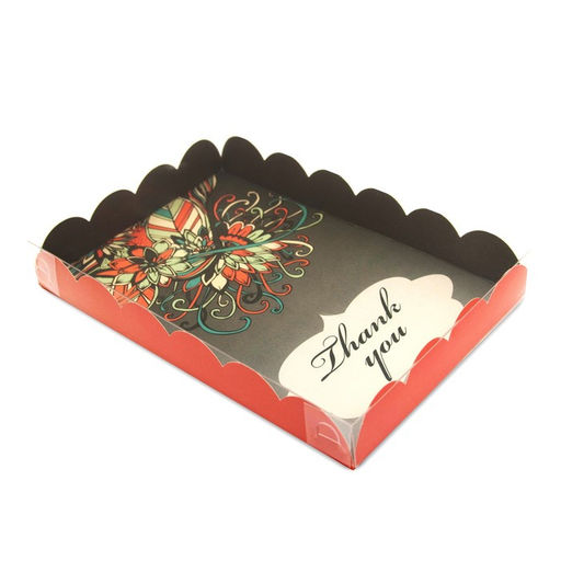 Цена за 5 шт. Коробка для печенья «Благодарю», 22×15×3 см