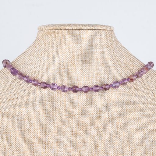 Бусы из Ауралита "Канадский Аметист" огранка 46 см +