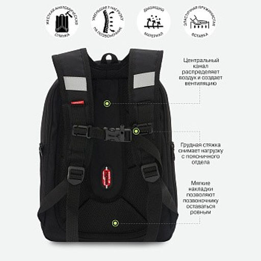 RAf-493-2 Рюкзак школьный - Grizzly фото 33