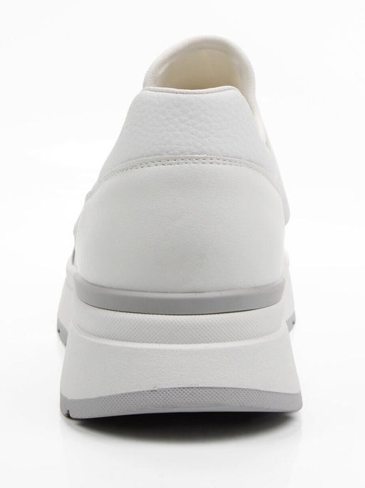 03-A1030-9 WHITE Кроссовки женские (натуральная кожа)