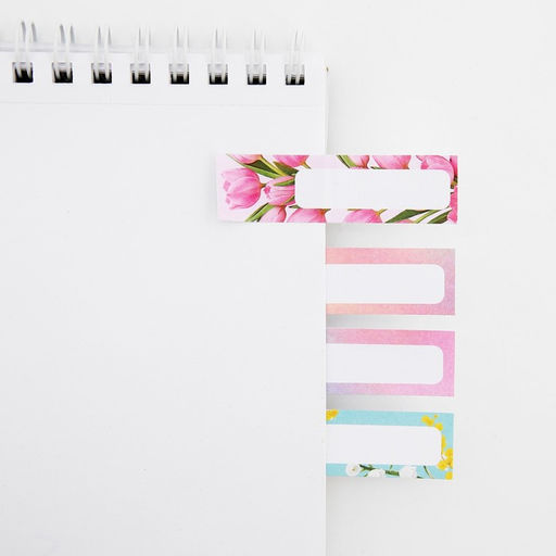 Подарочный набор, стикеры 4×20 л, отрывной блок 30 л., в открытке «8 Марта»