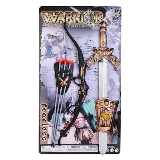 Набор рыцаря "Смелый воин" на листе