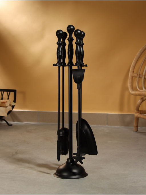 Каминный набор Дым сталь, 4 предмета, 14х14х64 см - Simaland фото 3