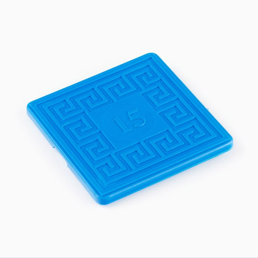 Головоломка «Пятнашки», логическая настольная игра, синие