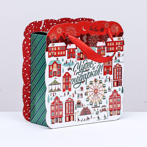 Коробка подарочная складная Лунапарк 23 х 9,8 х 24 см - Simaland фото 2