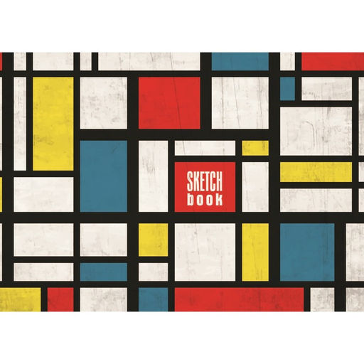 Скетчбук А4, 40 листов на гребне по короткой стороне В квадрате, обложка мелованный картон, твёрдая подложка, блок 100 г/м - Calligrata фото 5