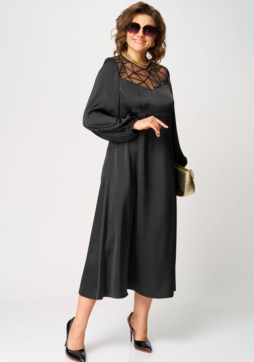 Платье EVA GRANT 7268В черный
