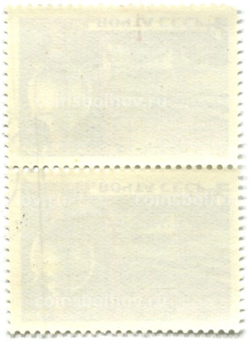 Марка 50 лет со дня создания Нижегородской радиолаборатории имени В.И.Ленина 1968 год (блок из 2 марок)