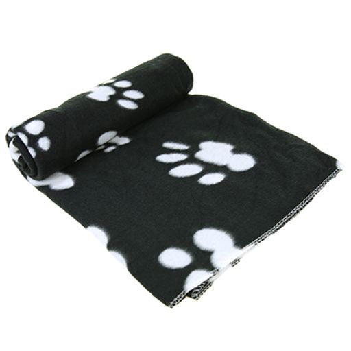 Подстилка-плед для животных 60х90см, флис, полиэстер, цвета микс (Китай)