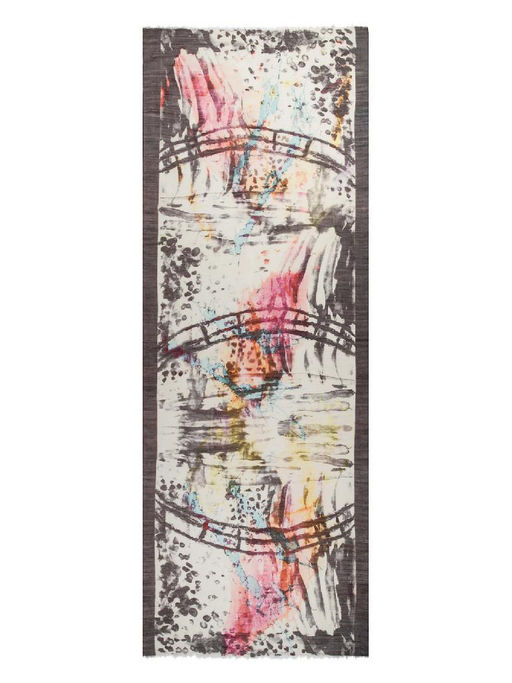 Палантин жен. шелк+хл 65х180 WA22-50692-08 - Eleganzza фото 2