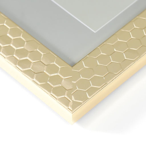 Фоторамка для фото 10×15 см Stella, пластик, золото