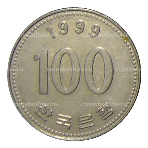 100 вон 1999 года Южная Корея