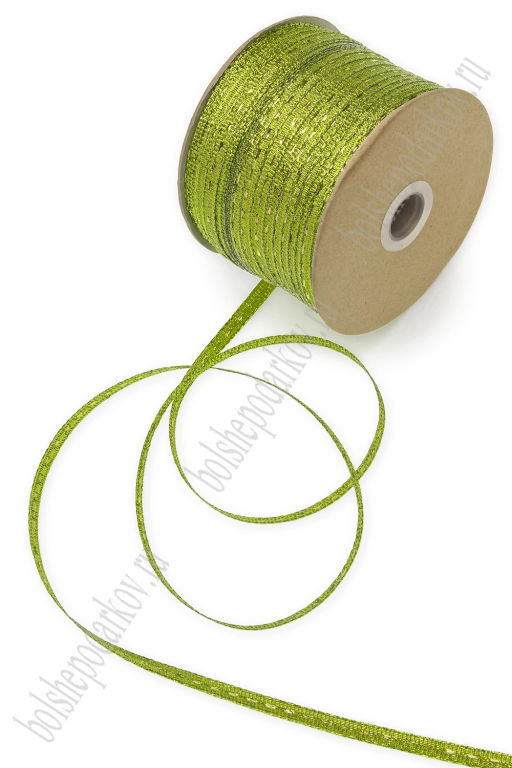 Лента декоративная 0,6 см*150 ярд (6-15-596)