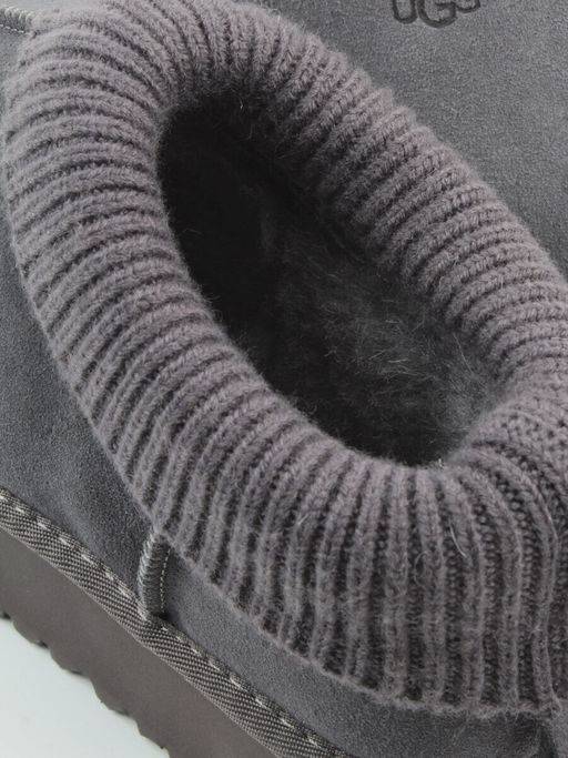 04-X-337 GRAY Угги женские (натуральная замша, 100% шерсть)