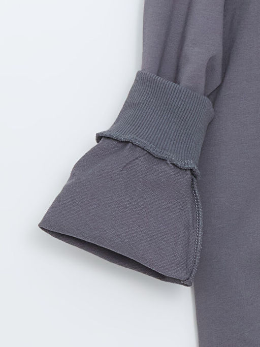 Bisiklet Yaka Bask?l? Erkek ?ocuk Sweatshirt - Waikiki фото 2