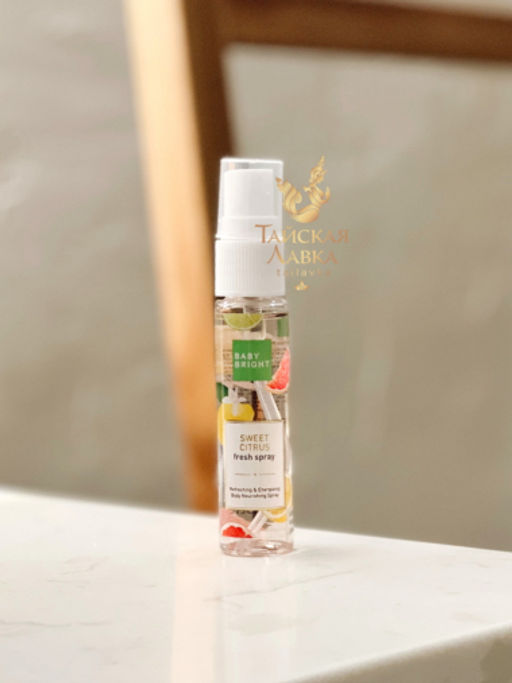 Арома-спрей д/тела "Цитрус" 
BABY BRIGHT 
20 мл