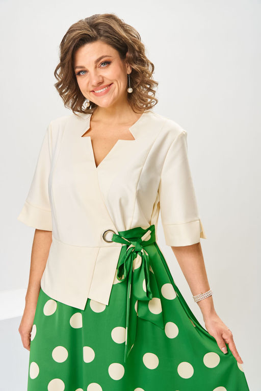 Платье Romanovich Style 1-2798 зеленый фото 8