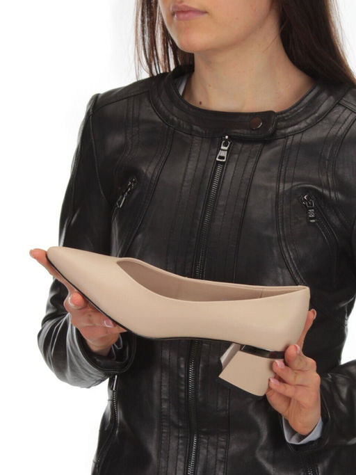 06-P9202-2 BEIGE Туфли женские (натуральная кожа) - No name фото 2