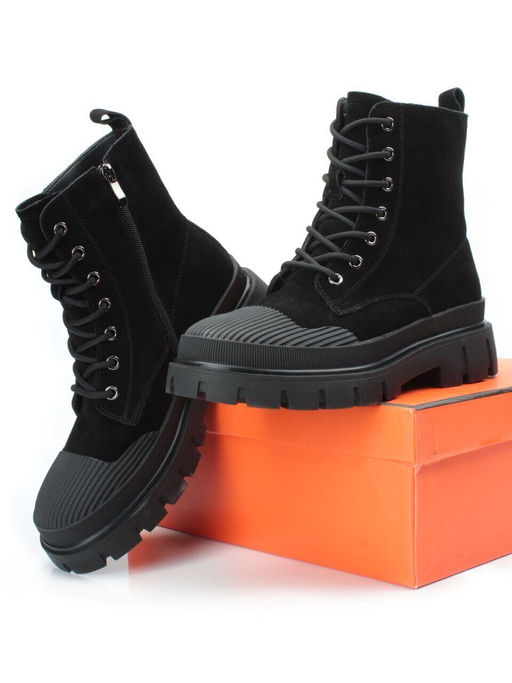 04-297-1M BLACK Ботинки зимние женские - No name фото 31