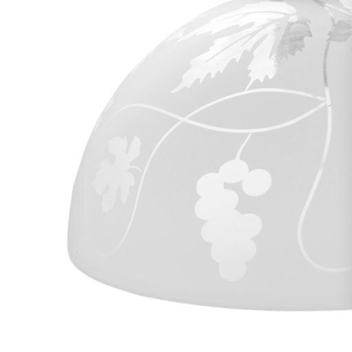 Светильник Колпак "Виноградная лоза" 1 лампа белый E27 40Вт  д.250