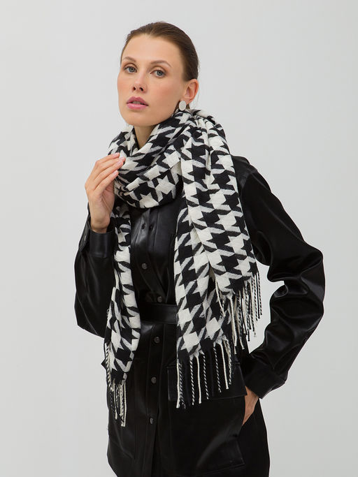 В составе шерсть. Большой теплый двусторонний палантин - Tantino фото 3