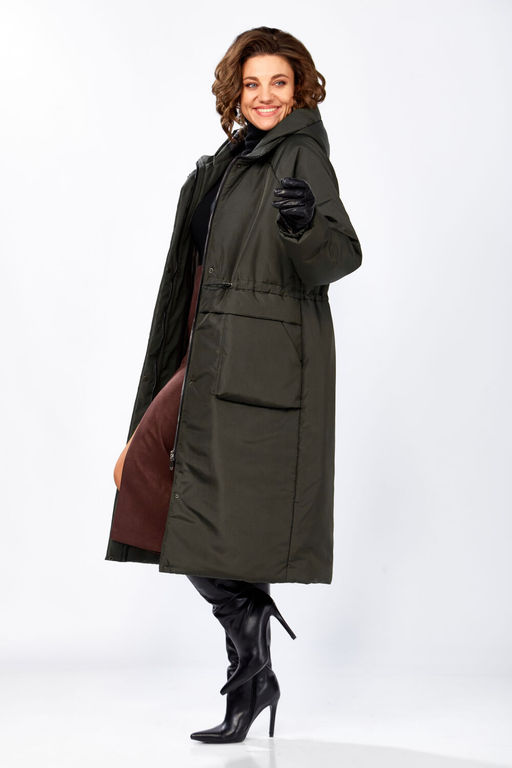 Пальто LADY SECRET 8295 хаки