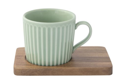 Набор чашек Время отдыха, зелёная, светло-зелёная, пудровая, светло-серая, 0,11 л, 4 шт - Easy life фото 6