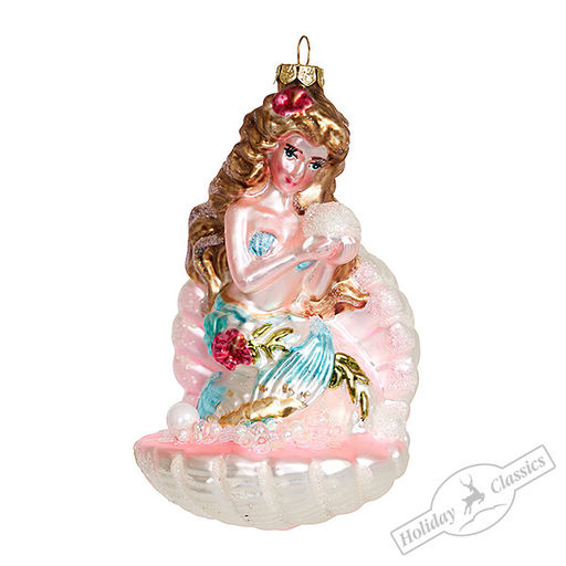 Русалка "Морская нимфа" (стекло) 8,5х8,5х15,5 см