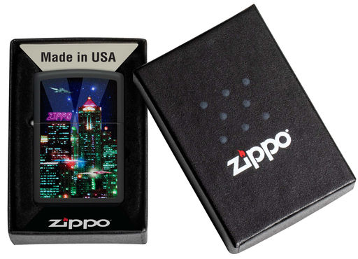 Зажигалка ZIPPO Кибергород | Cyber City 48506  фото 6
