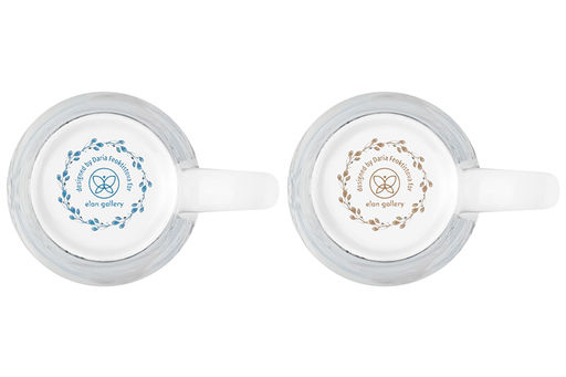 Набор 2 кружек 350 мл 12*9*11 см Коты NEW BONE CHINA - Elan gallery фото 8