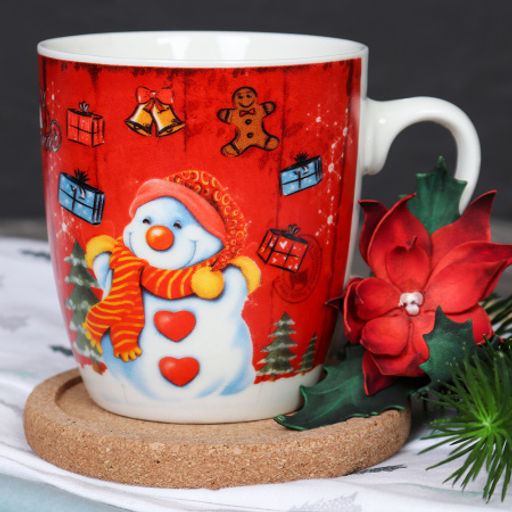 Кружка новогодняя 250 мл / X614 /уп 12/96/ - Галеонтрейд фото 4