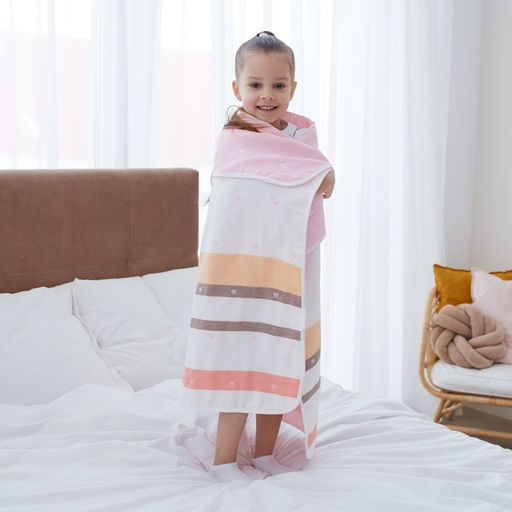 Полотенце детское Крошка Я Magic 95х1005 см, цвет розовый, 100% хлопок, 280 г/м2  фото 5