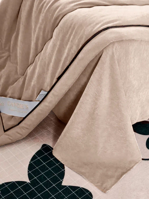 Одеяло Candies Бархатный Сатин с простыней и наволочками ODCANO004 Евро